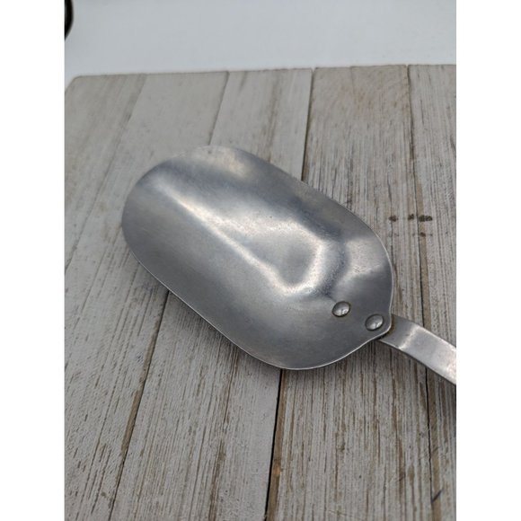 Unbranded #2 Advertising Stainless Steel Measuring Scoop 10 3/4" Black Handle - Picture 2 of 8